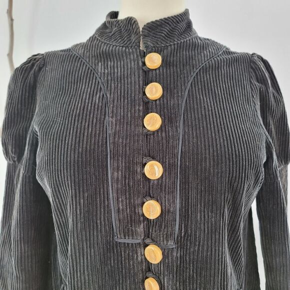 RARE anthropologie elevenses peacock corduroy - Picture 14 of 16